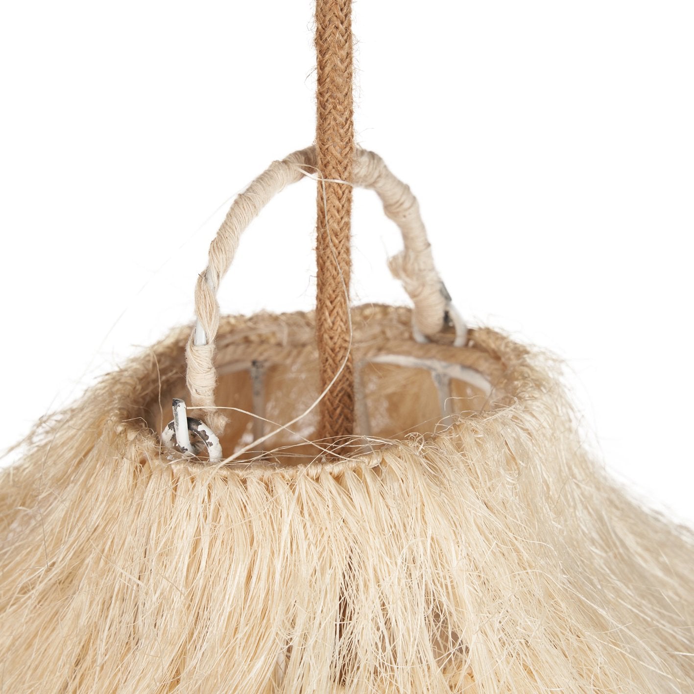 Fluff Pendant  - Natural - M