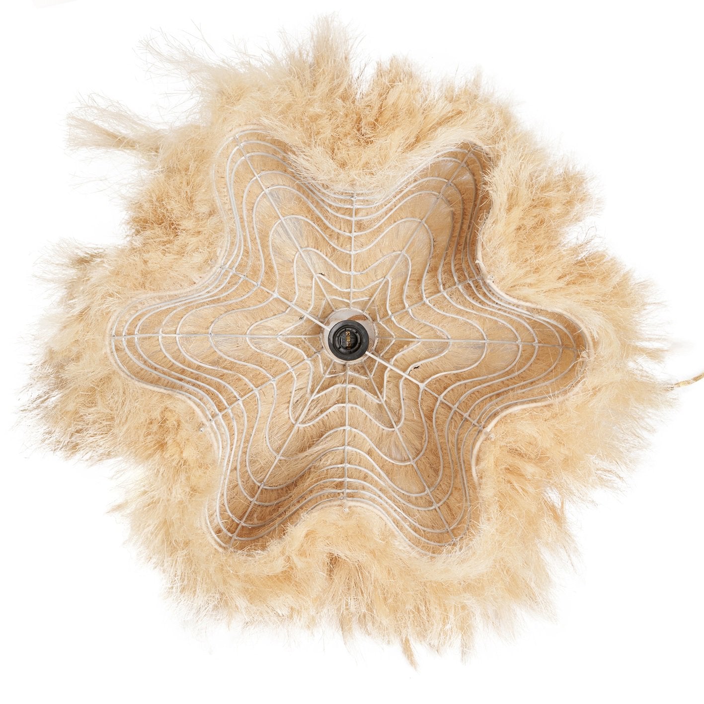 Fluff Pendant  - Natural - M