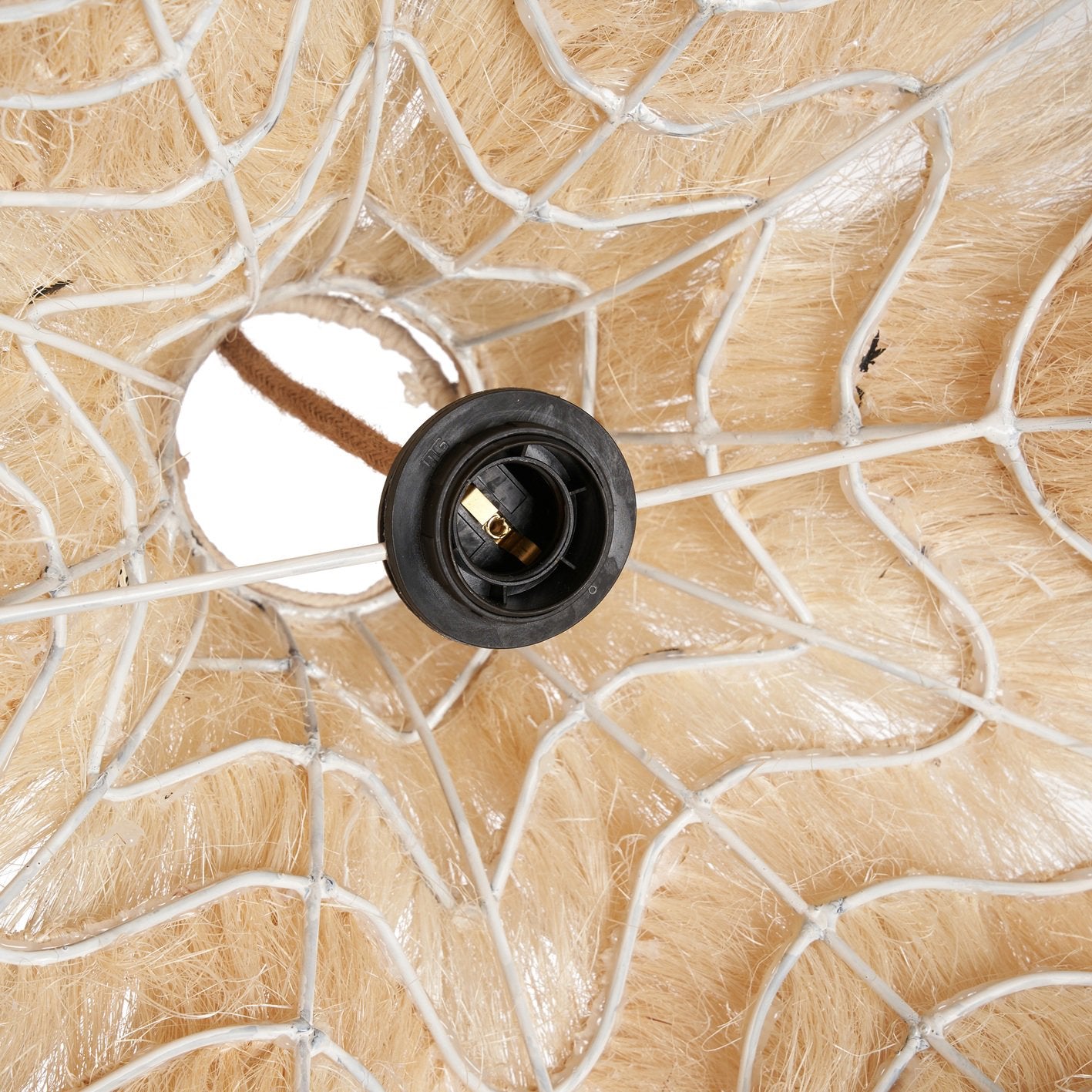 Fluff Pendant  - Natural - M