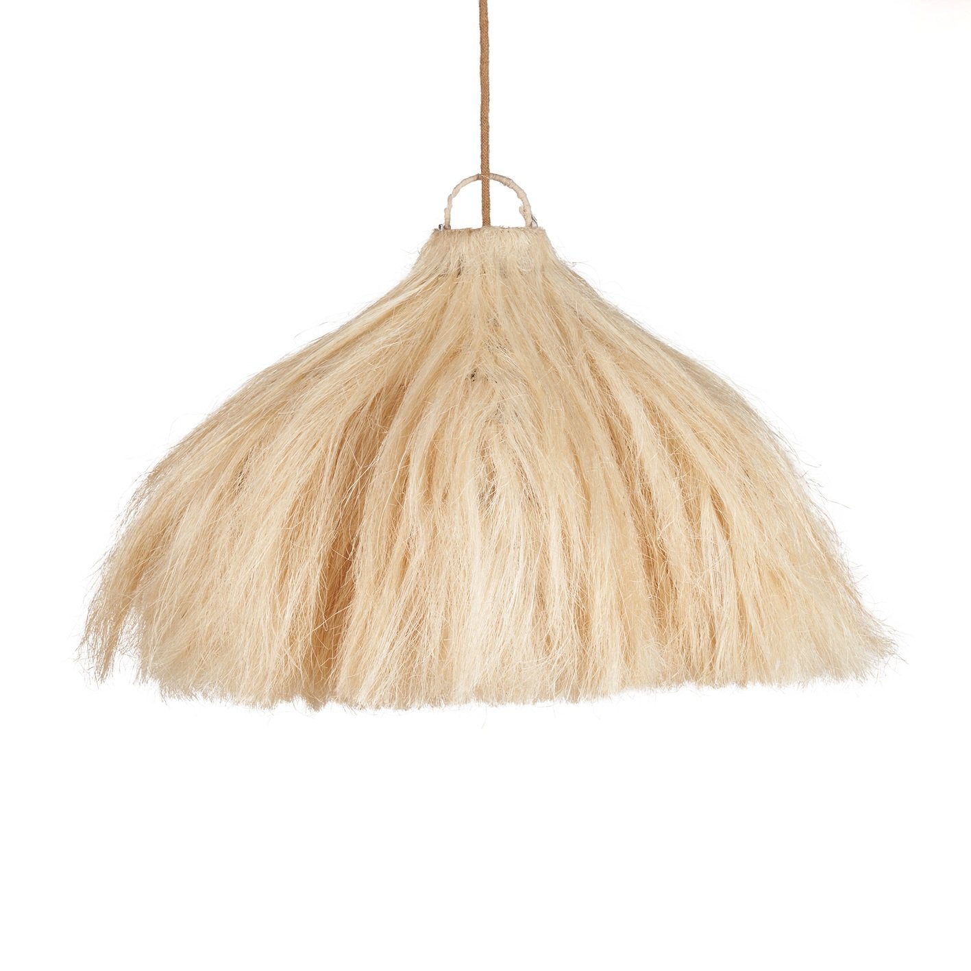 Fluff Pendant  - Natural - M