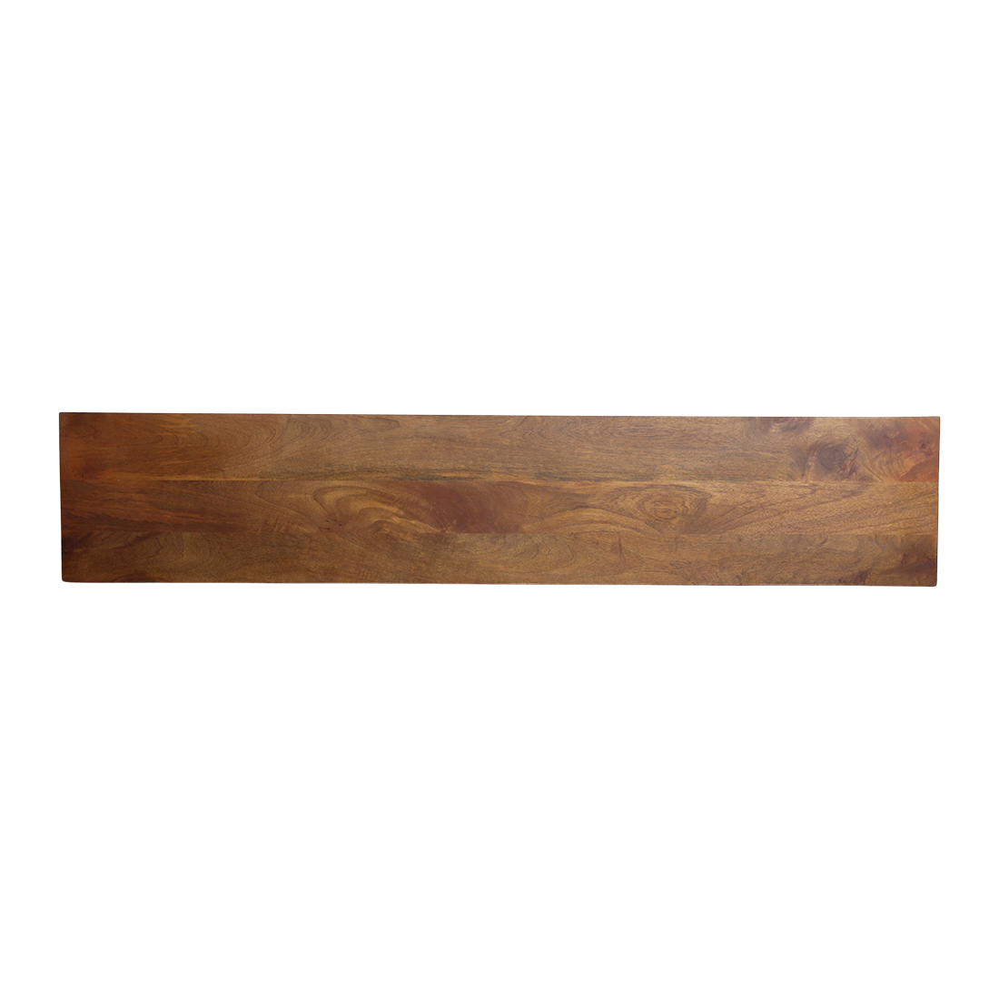 Aurea chamfered mango wood dining bench - 220 cm