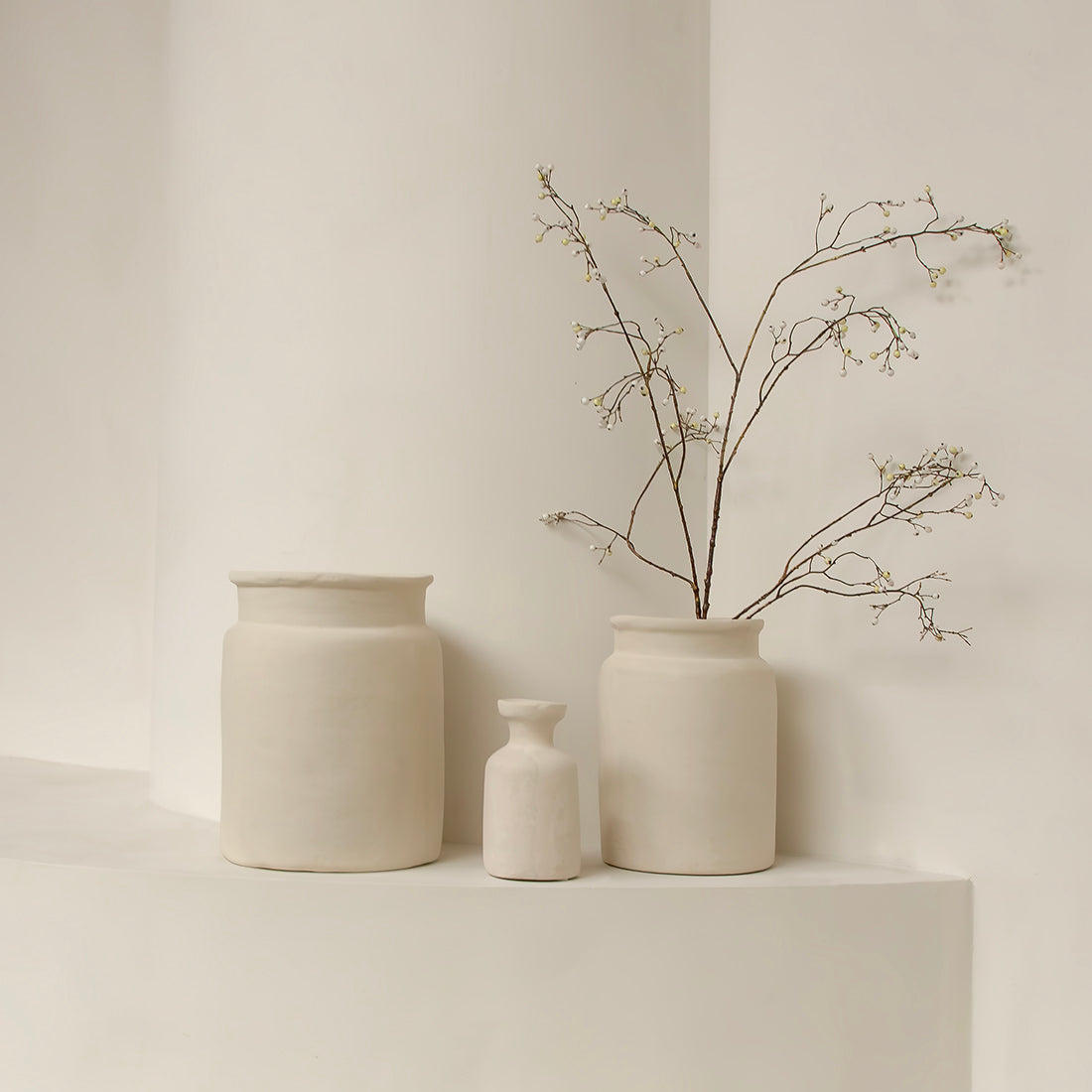 Alba decorative vase Mandore L - 37.5x37.5x35 cm