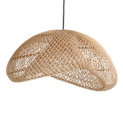 Solea rattan pendant lamp Organic L - Ø 57 x 31 cm