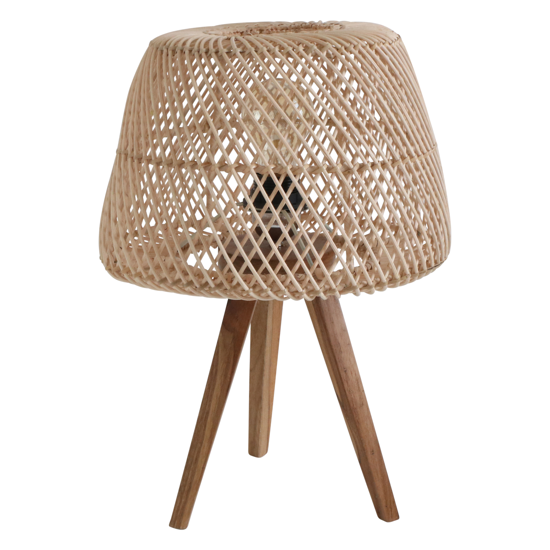 Solea rattan table lamp