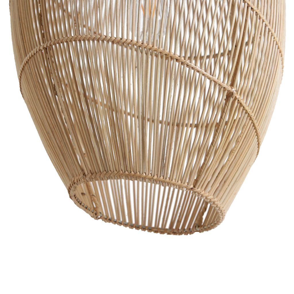Luna rattan pendant lamp Halo - Ø 40x60 cm