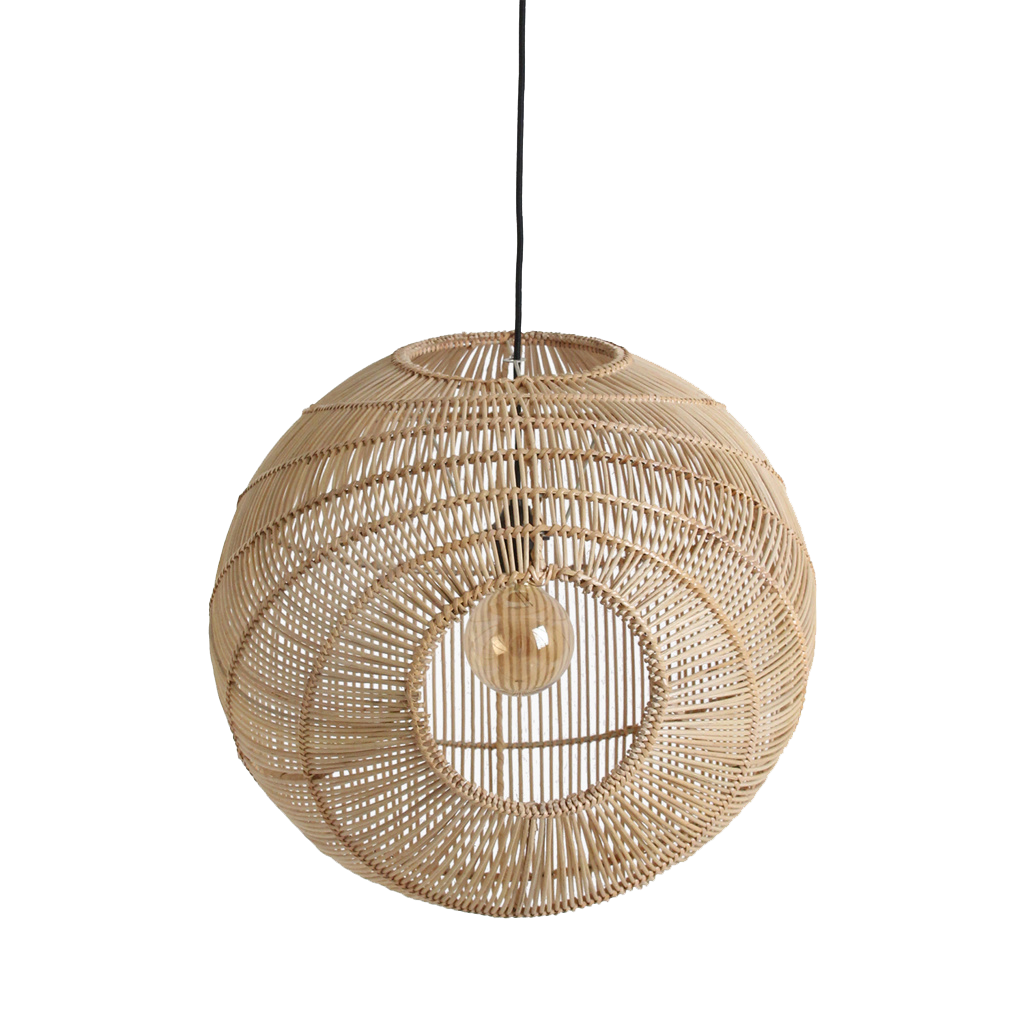 Luna rattan pendant lamp Sphere - 50 x 52 x 50 cm