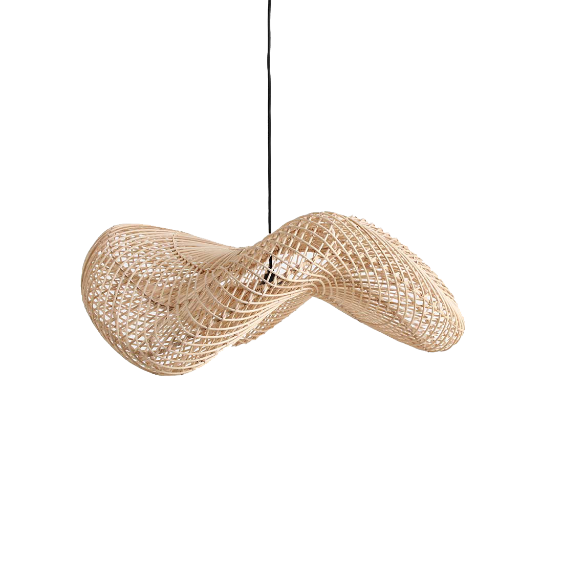 Solea rattan pendant light L - Ø 71 x 26 cm