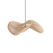 Solea rattan pendant light L - Ø 71 x 26 cm