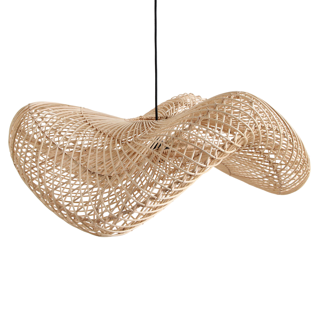 Solea rattan pendant light L - Ø 71 x 26 cm