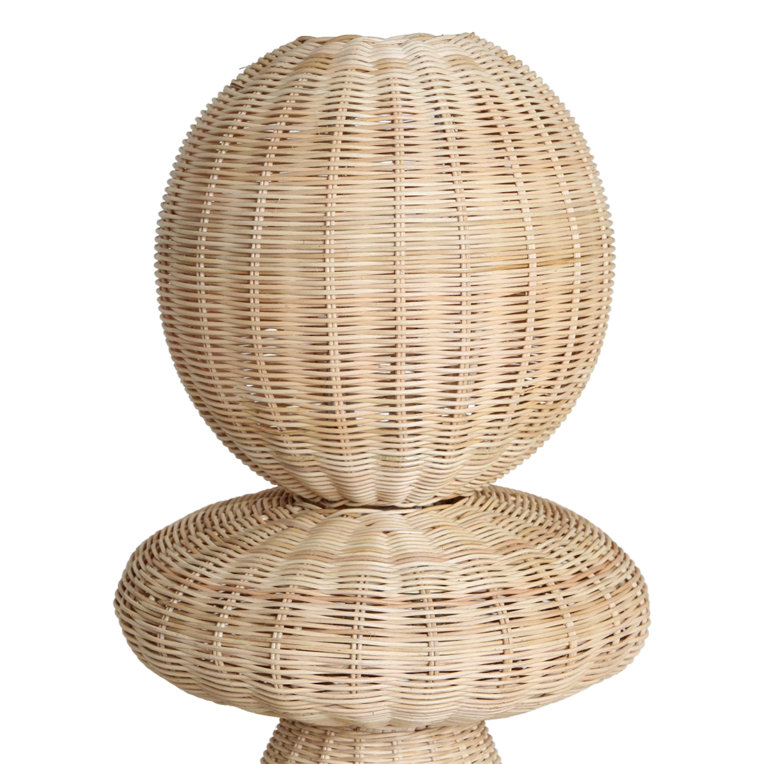 Tao rattan floor lamp - 140 cm