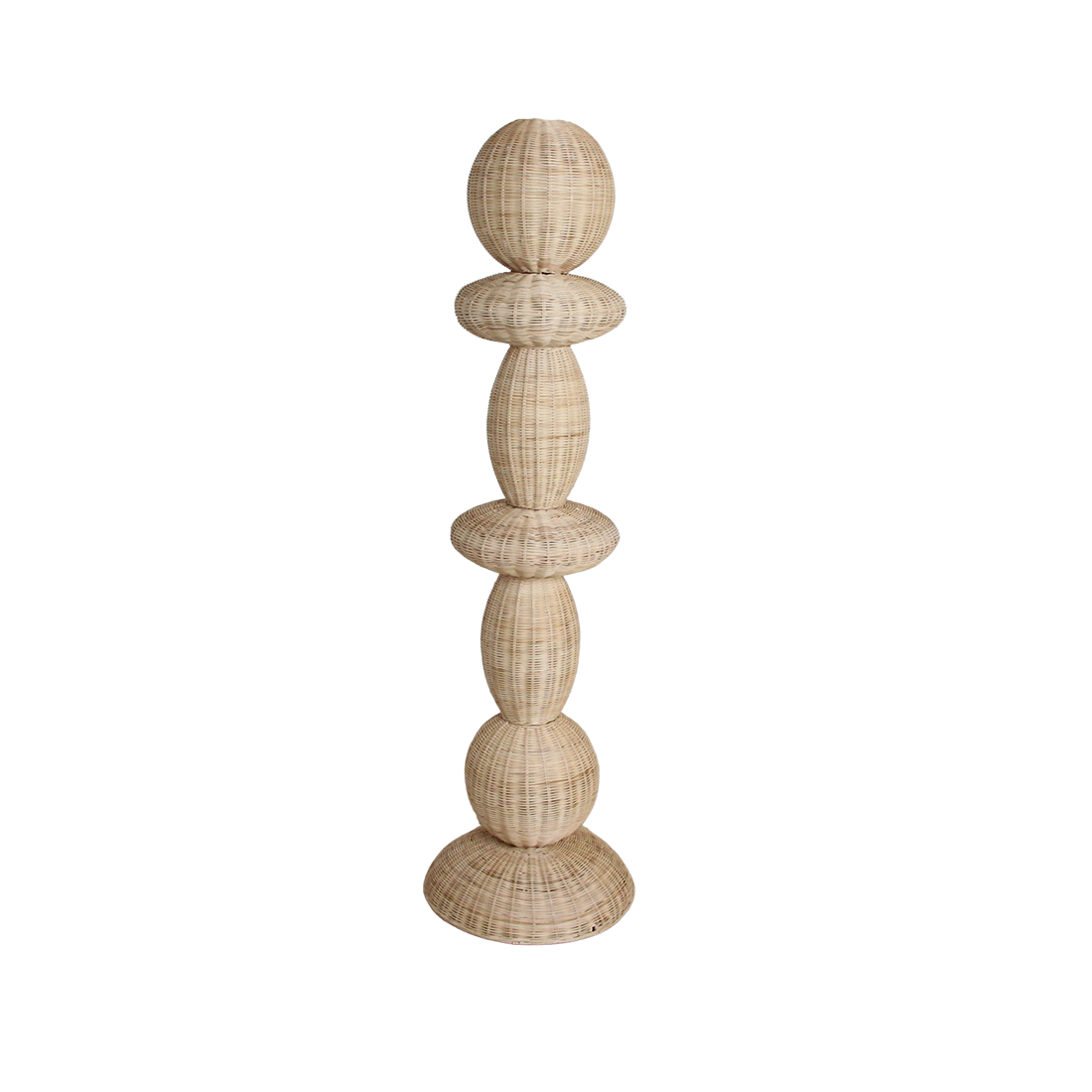 Tao rattan floor lamp - 175 cm