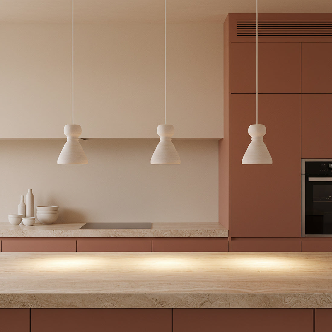 Alba pendant lamp Kanoi - 15x15x20.5 cm