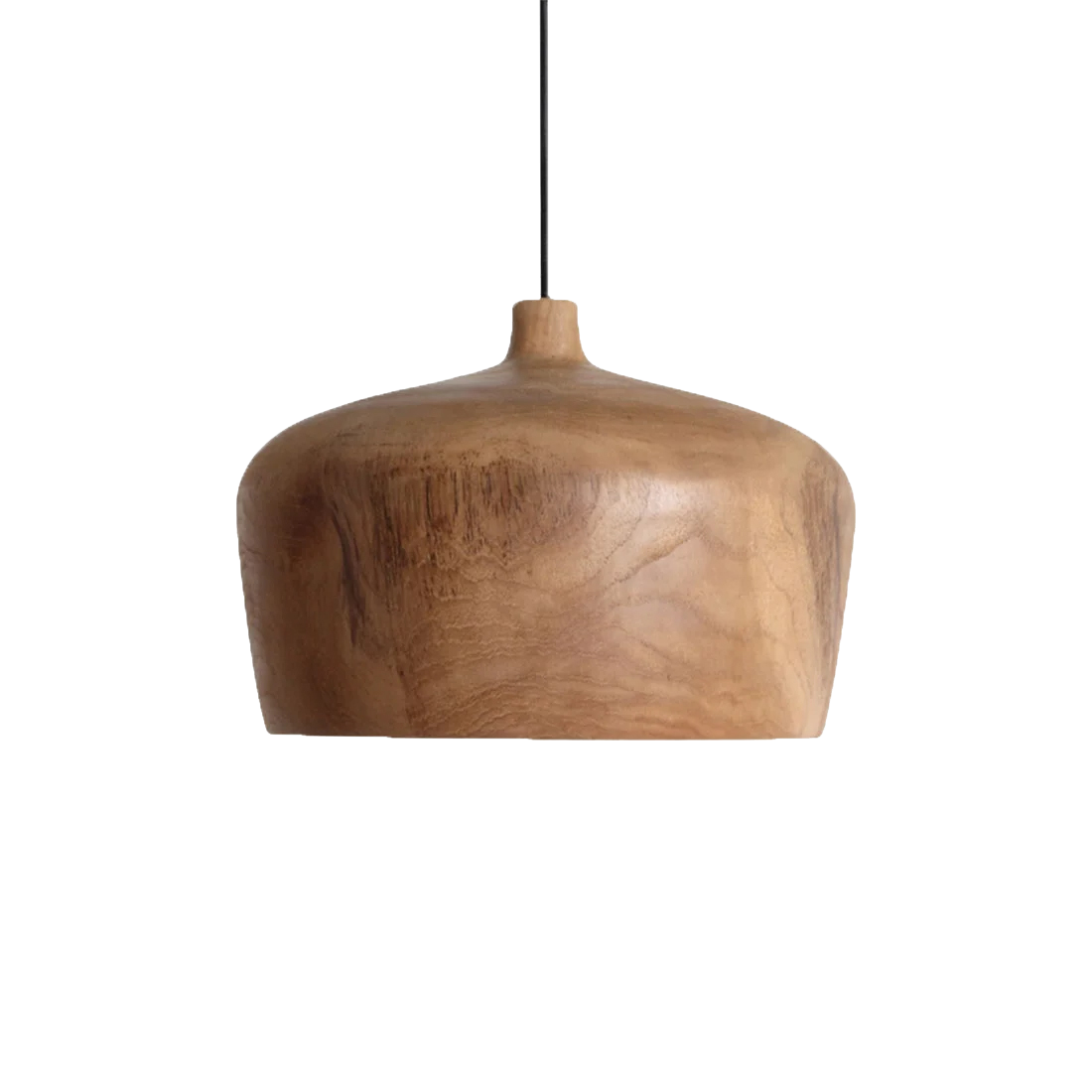 Sirocco teak pendant lamp Dome - Ø 30 x 20 cm