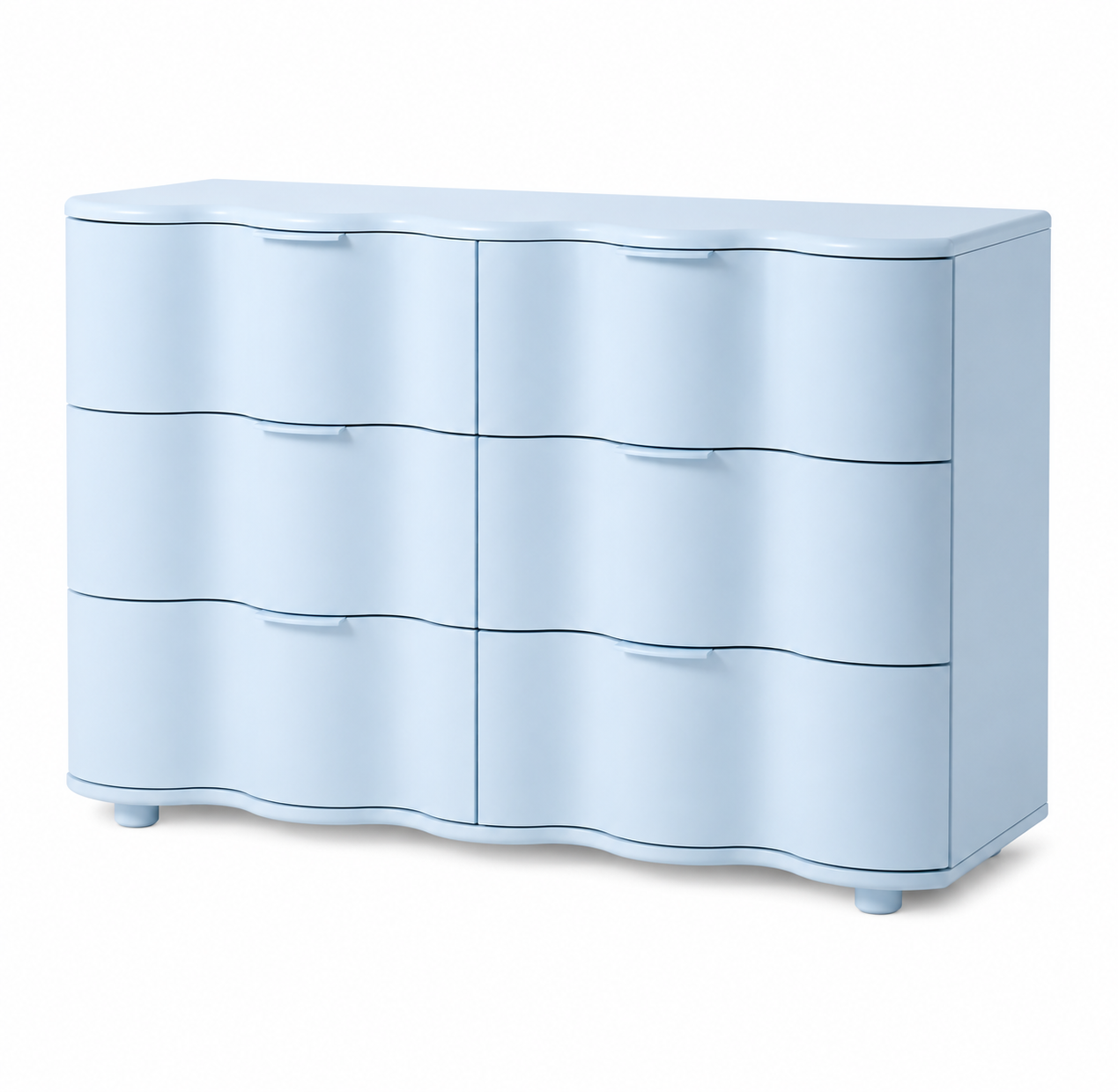 Pastel Wave Cabinet