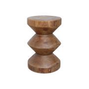 Forma teak side table Rizo natural