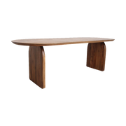 Aurea dining table - brown - 240 - closed base