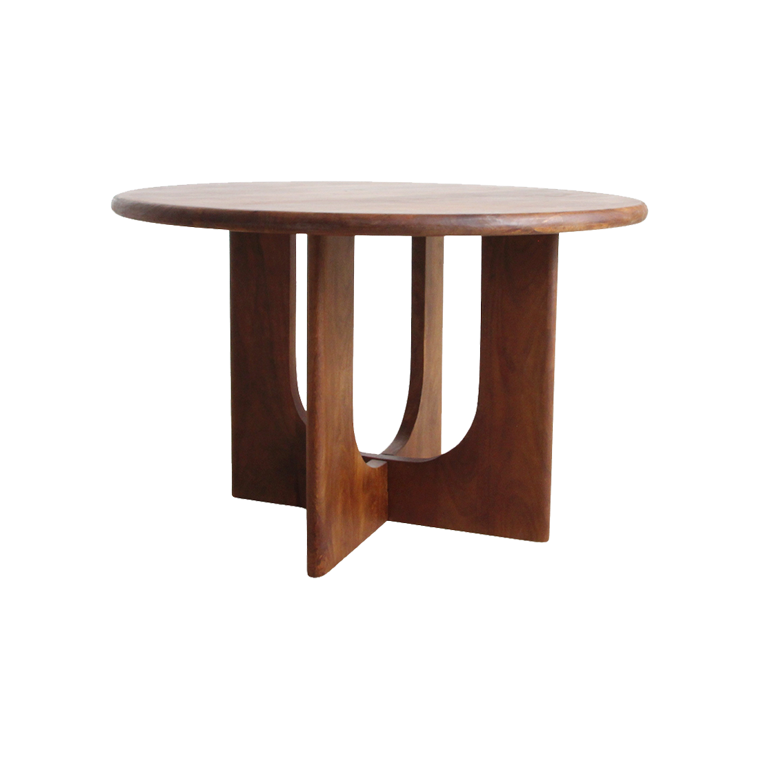 Aurea Coliseo round mango wood dining table - Ø 120 cm
