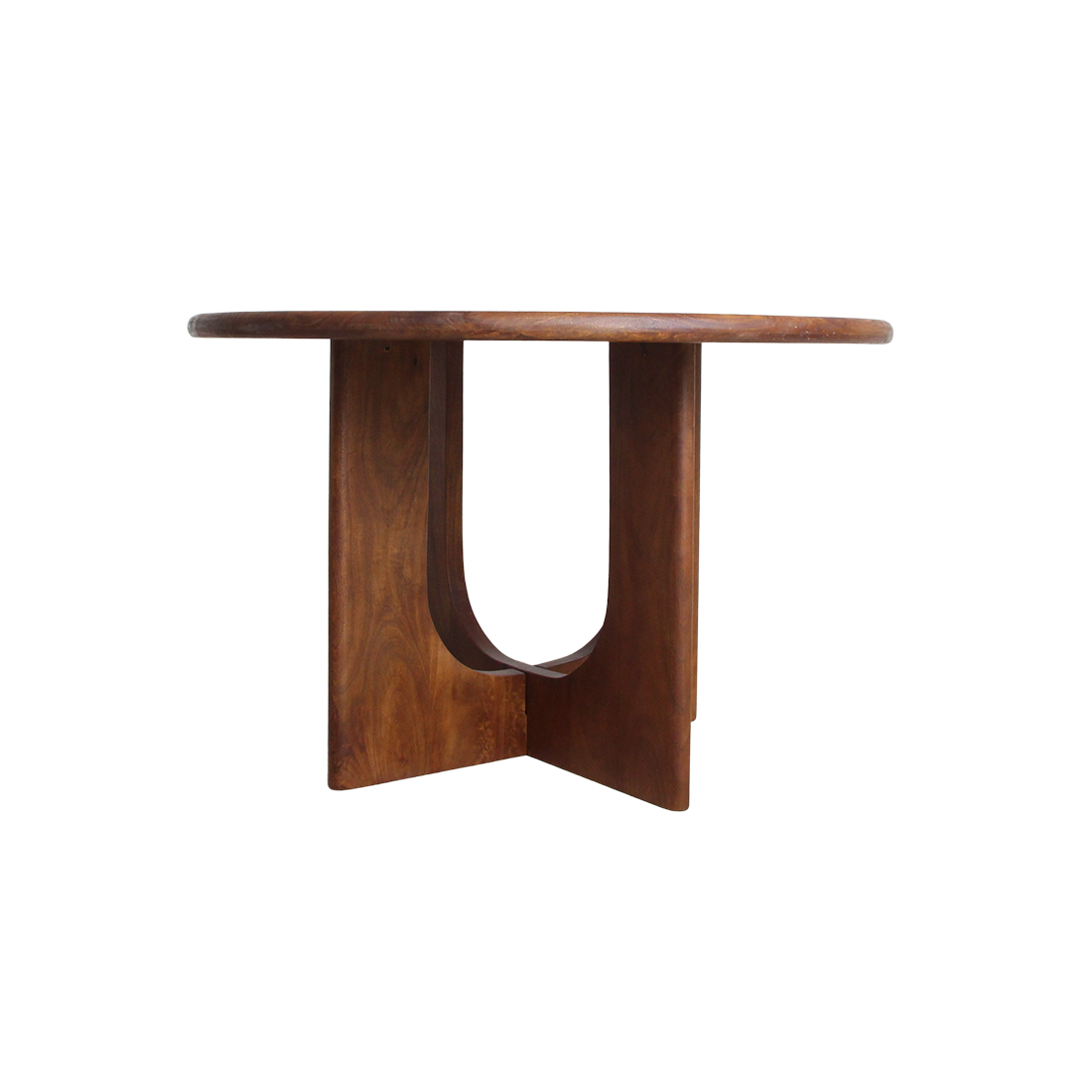 Aurea Coliseo round mango wood dining table - Ø 120 cm