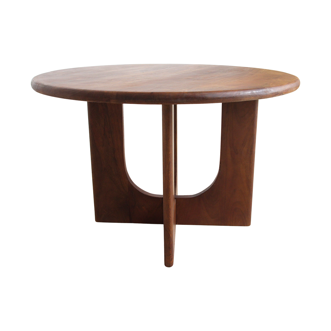 Aurea Coliseo round mango wood dining table - Ø 120 cm