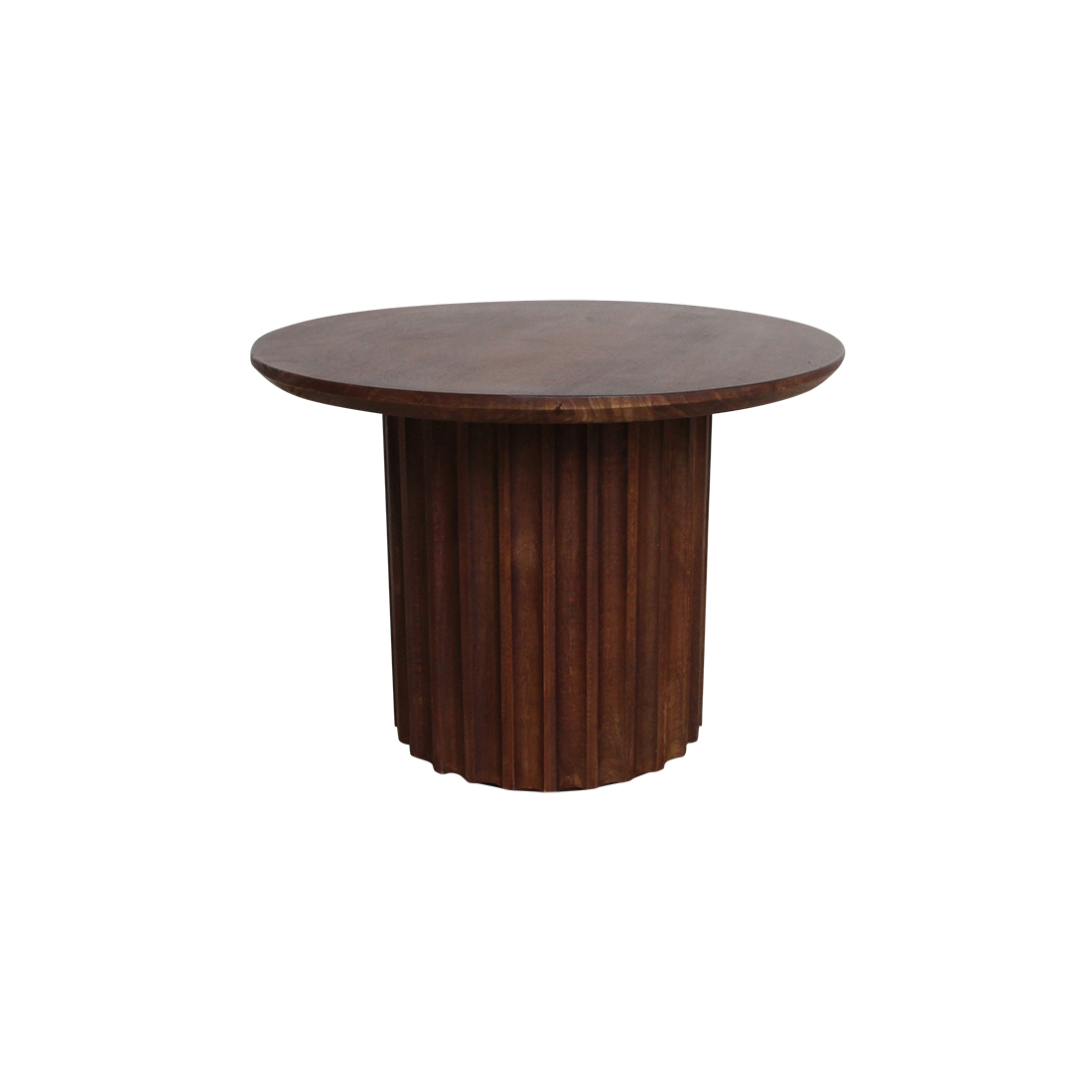 Aurea side table reversed brown Ø 55 cm