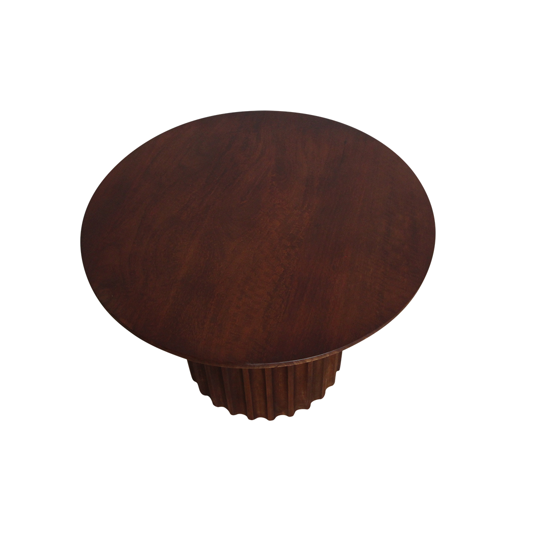 Aurea side table reversed brown Ø 55 cm