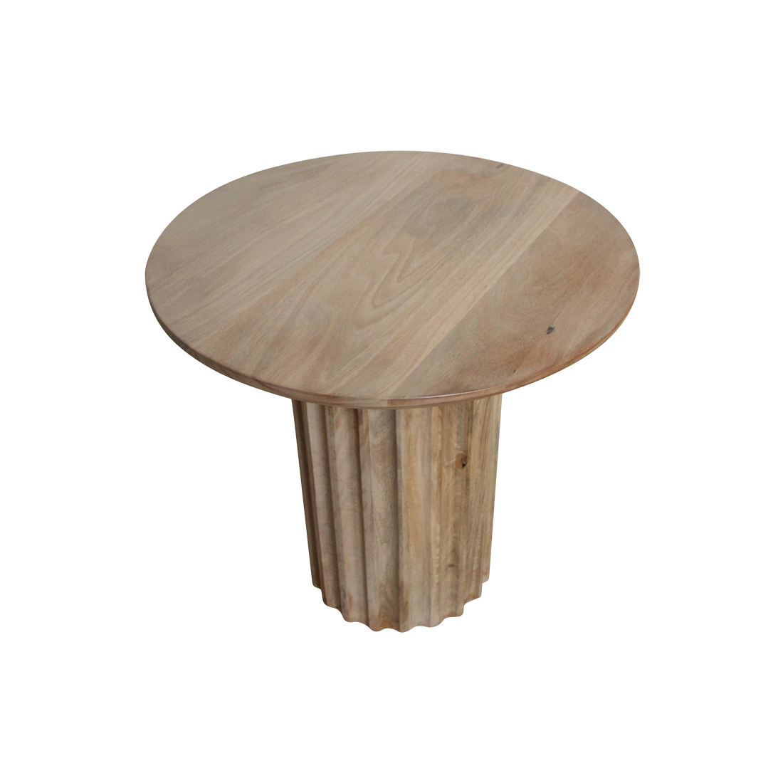 Aurea side table reversed natural Ø 50 cm