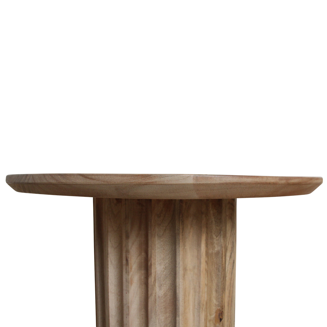 Aurea side table reversed natural Ø 50 cm