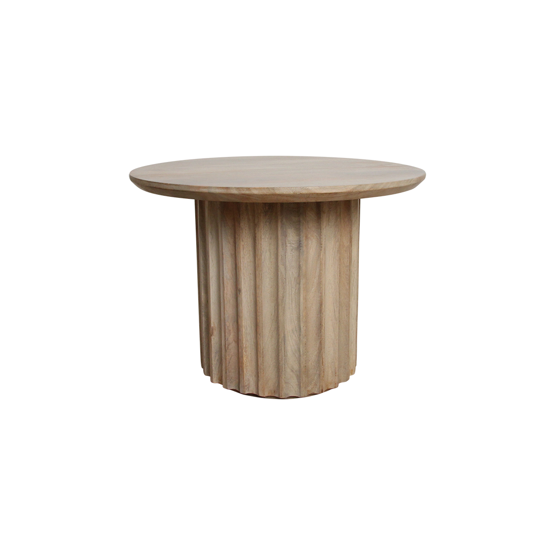 Aurea side table reversed natural Ø 55 cm