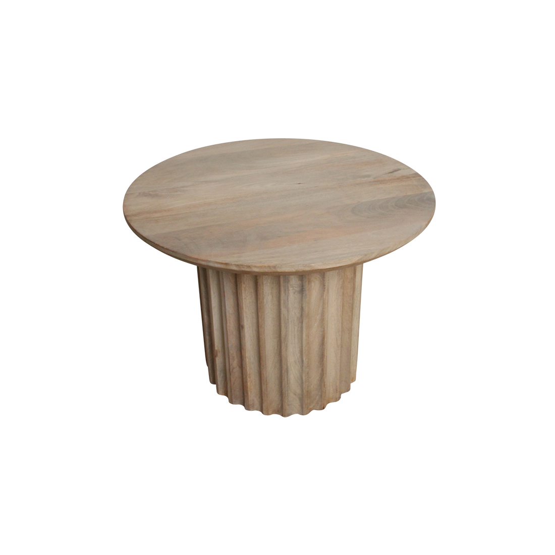 Aurea side table reversed natural Ø 55 cm