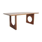 Aurea Chamfered Mix mango wood dining table - 240 cm
