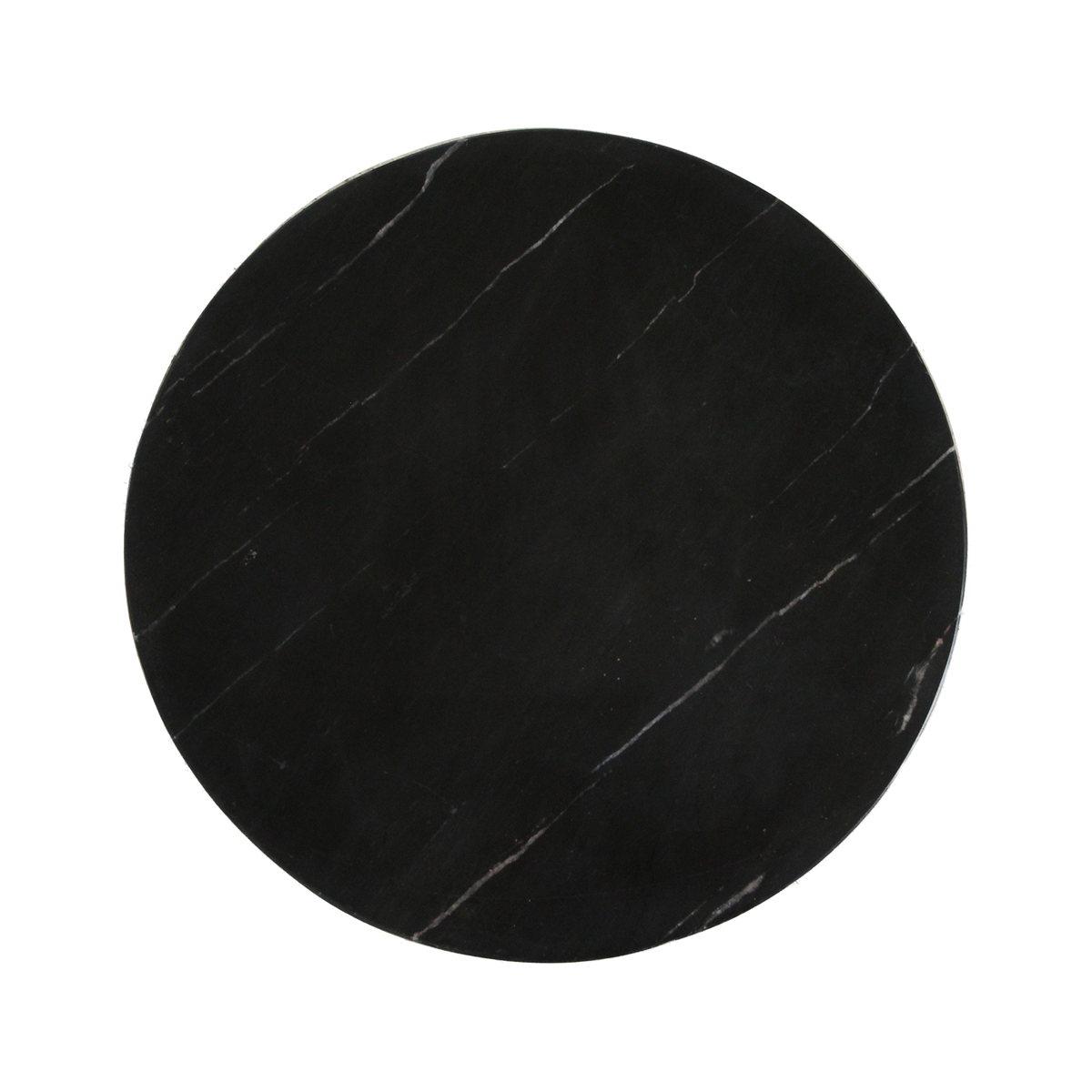 Langkawi marble side table - black