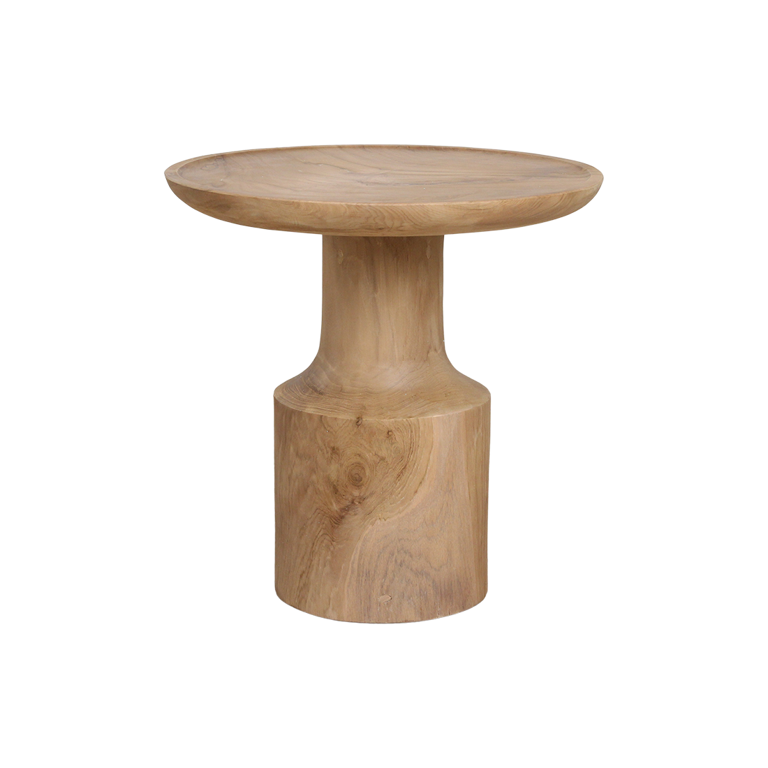 Mori teakwood side table Day - natural teak