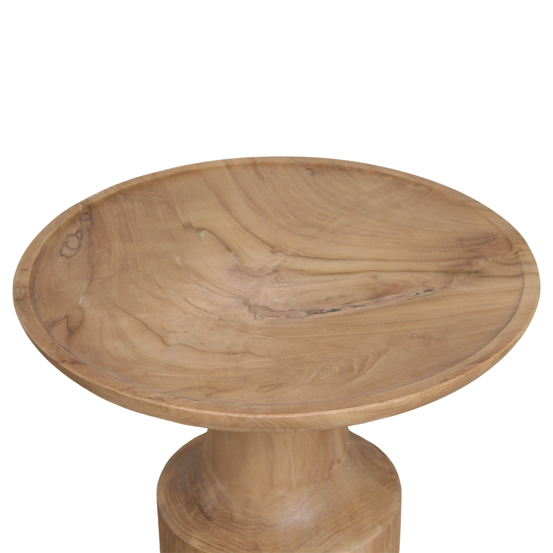 Mori teakwood side table Day - natural teak