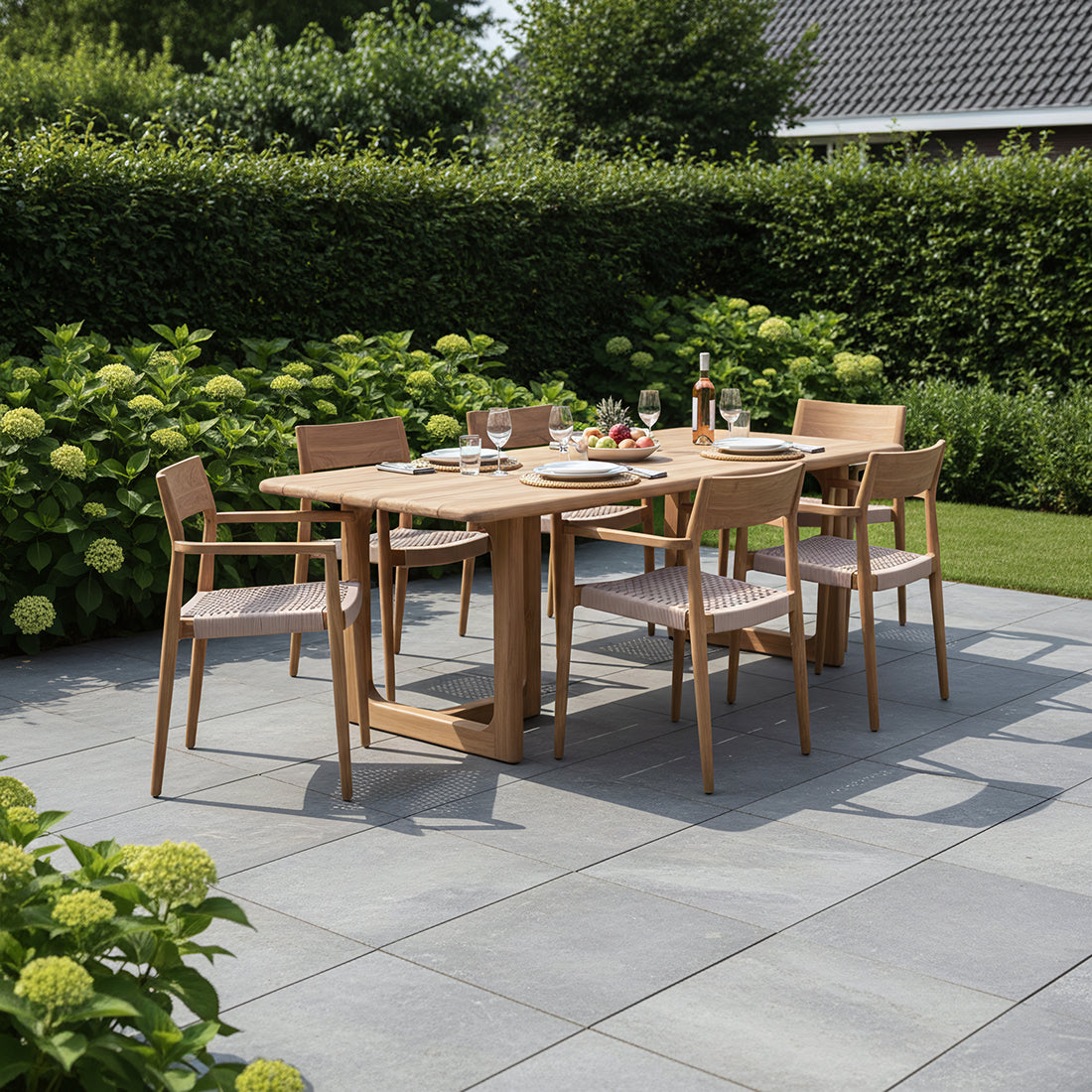 Primavera teak garden table - 200 cm