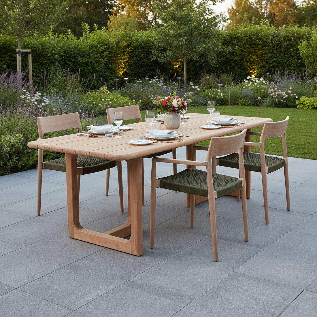 Primavera teak garden table - 200 cm