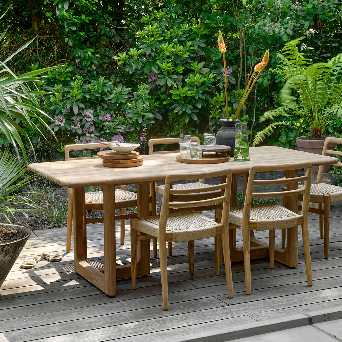 Primavera teak garden table - 240 cm