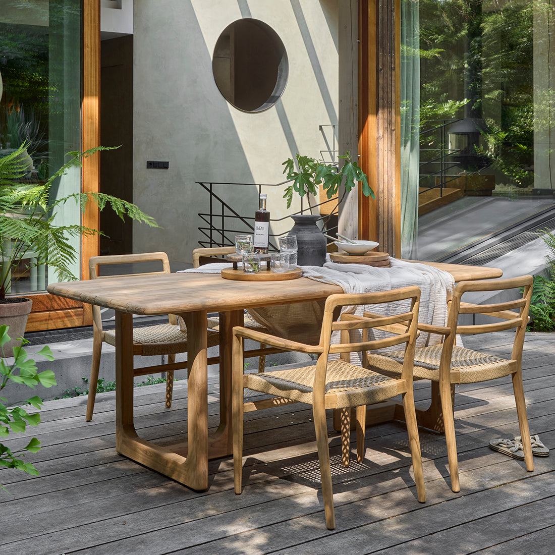 Primavera teak garden table - 240 cm