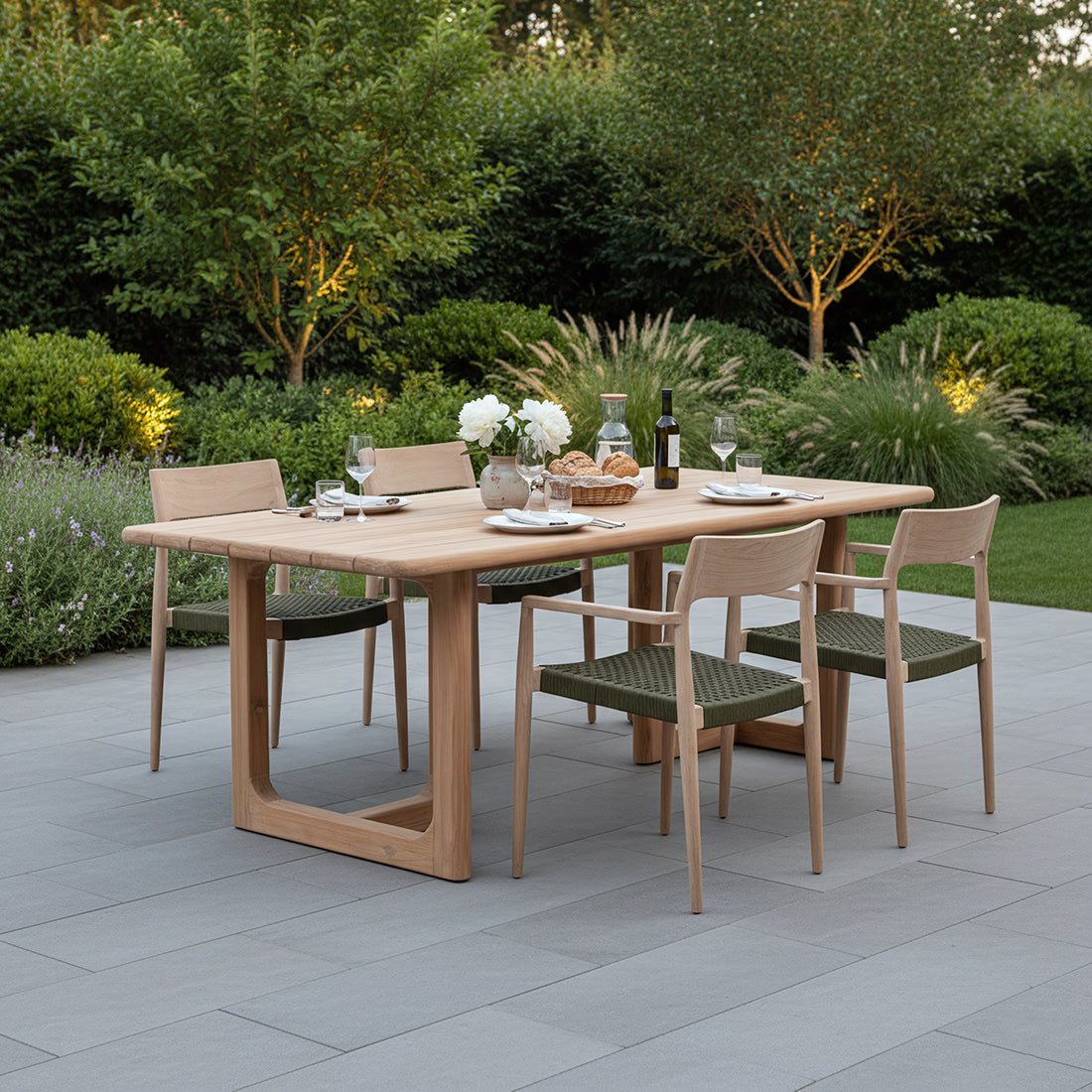 Primavera teak garden table - 240 cm