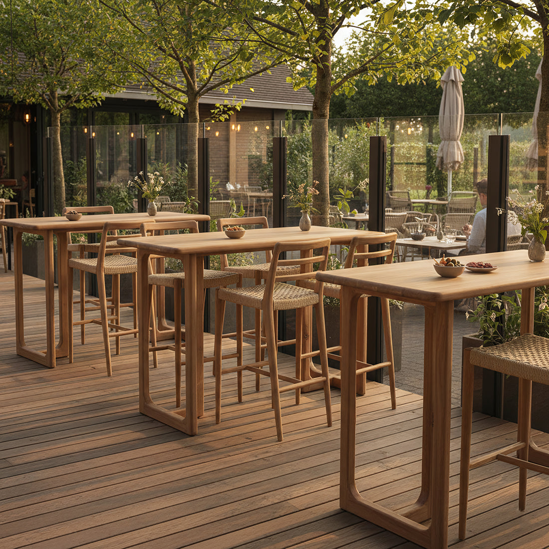 Primavera garden table / bar table - 160 x 80 x 105 cm